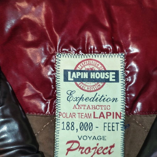 Lappin House limited edition sleeveless jacket size M like new brown