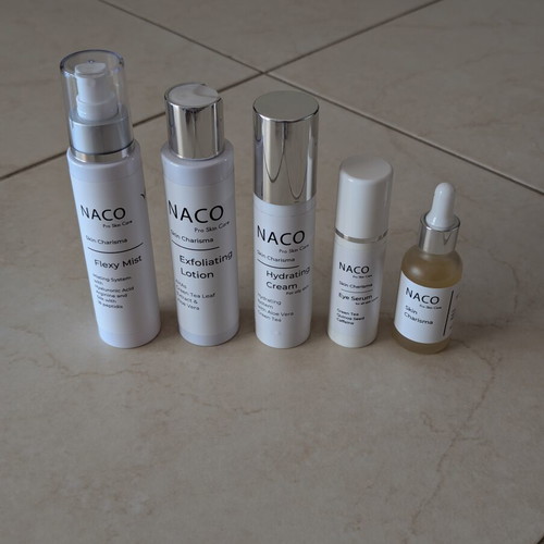 Naco Skincare Set vegan, like new, complete package
