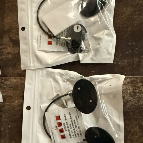 Security Locks with Steel Cable and Key, Pack of 14, New