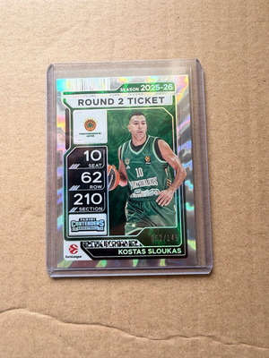 Panini EuroLeague Contenders Kostas Sloukas Σαν καινούργιο Panathinaikos