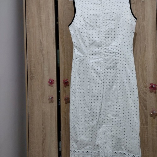 Cotton doll dress like new, polka dot, size M