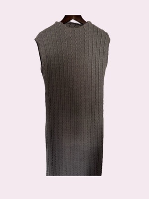Zara dress gray L like new