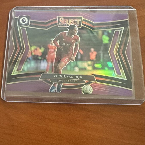 Panini Select Virgil van Dijk football sticker /140