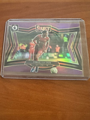 Panini Select Virgil van Dijk football sticker /140
