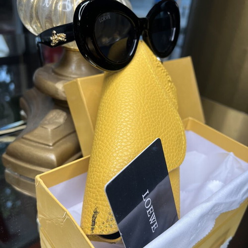 Loewe women's sunglasses new, black with case