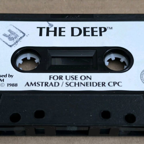 The Deep (US Gold / Cream) Amstrad Cassette like new