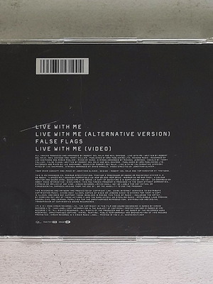 Massive Attack Live With Me CD Single 2006 used