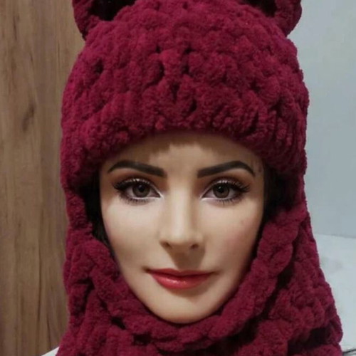 Balaclava handmade new, very soft and warm