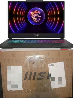 MSI Cyborg 15 Gaming Laptop καινούργιο με Nvidia RTX 4060, δώρα και εγγύηση