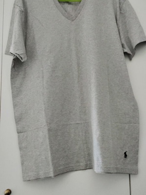 Polo T-shirt L gray new, unworn