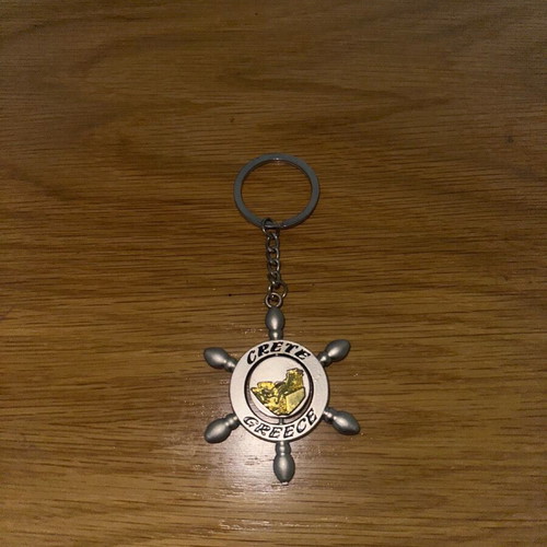 Keychain with Crete map like new
