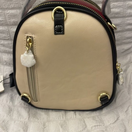 Cream Bear shoulder bag, beige