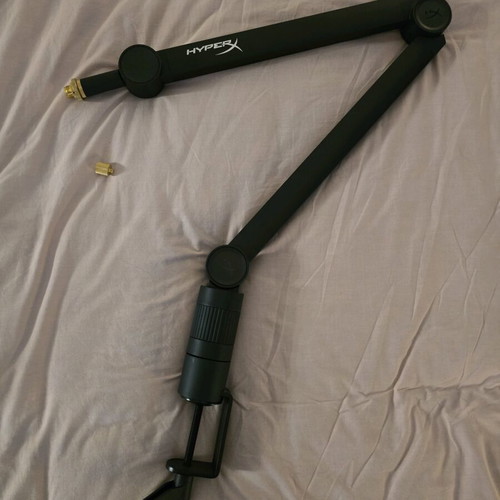 HyperX Quadcast 2 S USB Microphone and HyperX Caster Arm like new
