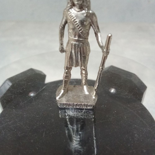 Collectible metal figure Chief Indian Victorio Apache used