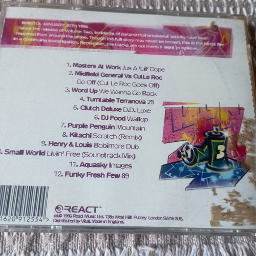 Dope on Plastic! 3" CD like new, electronic collection