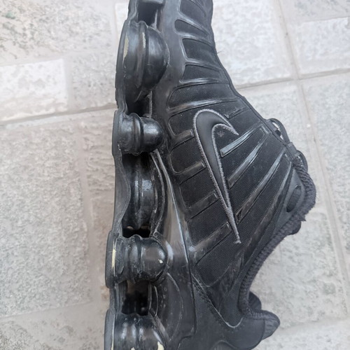 Nike Shox TL athletic shoes size 44 used, black