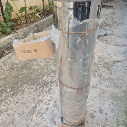 Artkamin chimney double wall Φ150-200 new with bracket