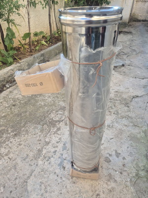 Artkamin chimney double wall Φ150-200 new with bracket