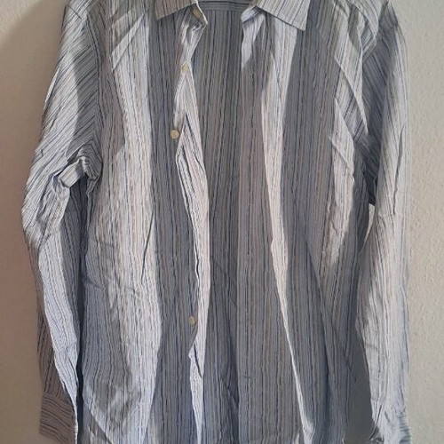 GAP dress shirt size M like new, blue and turquoise