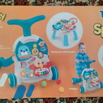 Multifunctional walker new with activity table orange