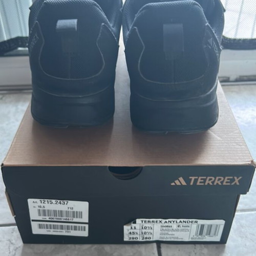 Adidas Terrex Anylander low shoes black size 45.5 like new