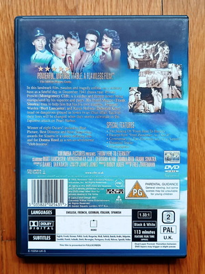 From Here to Eternity DVD μεταχειρισμένο με ελληνικούς υπότιτλους