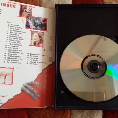 Stephen King's IT 2002 DVD edition with Greek subtitles