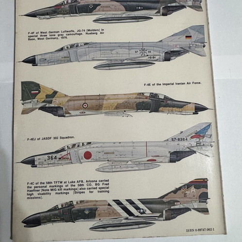 F-4 Phantom II in Action book like new, Squadron/Signal Publications