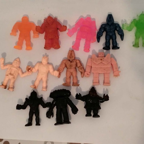Exogini figures used, pack