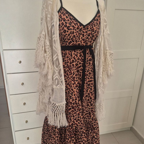 Bee Me Dress like new, brown and black