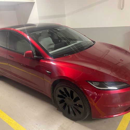 Tesla Model 3/Y Performance Uber Turbine OEM Wheels and Goodyear Eagle F1 Super Sport Tires new