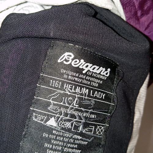Bergans of Norway jacket new, size L, purple