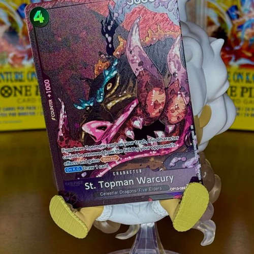 One Piece TCG St. Topman Warcury OP13-089 V.2 new card