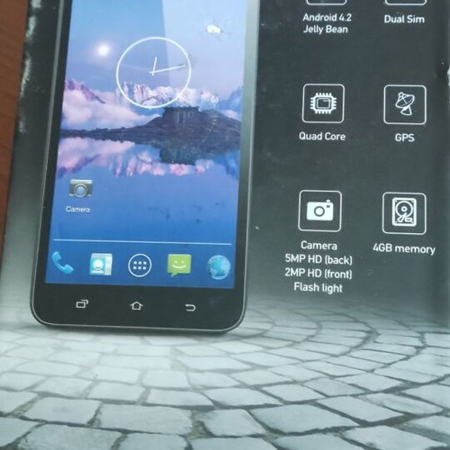 Turbox G520 mobile phone like new with accessories