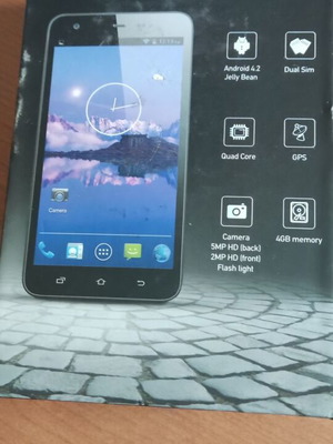 Turbox G520 mobile phone like new with accessories