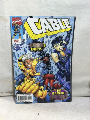 Marvel Cable #55 comic used, Domino's Back edition