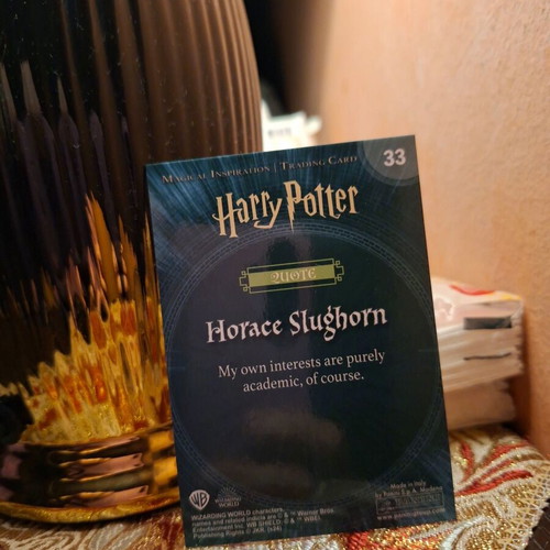 Harry Potter crystal card new collectible rare edition Warner Bros.