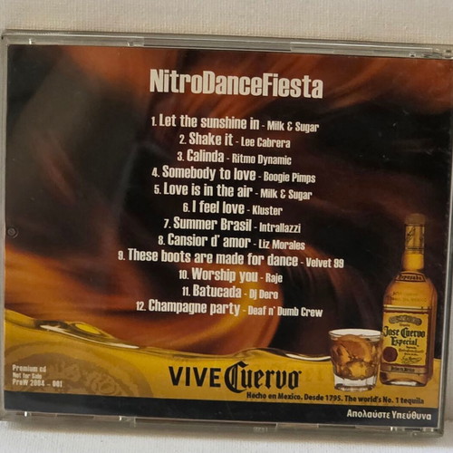 NitroDanceFiesta CD various artists used