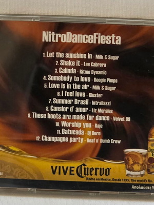 NitroDanceFiesta CD various artists used