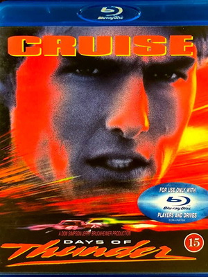 Days of Thunder Blu-Ray μεταχειρισμένο με αγγλικούς υπότιτλους
