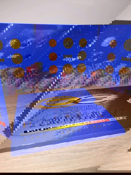 Βέλγιο, επισημο euro intro set, 1999-2000-2001