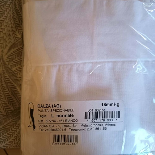 Antithrombotic Socks 18mmHg new, size L