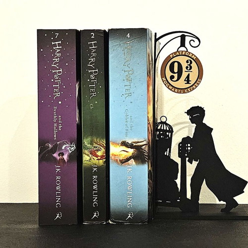 Harry Potter Platform 9 ¾ Bookend new