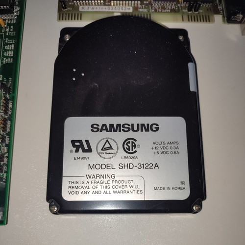 486DX Bundle used set with motherboard, Intel 486DX 33, 4MB RAM, Samsung HDD