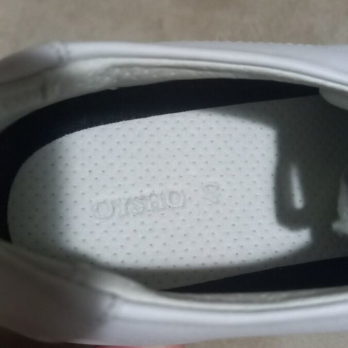 Oysho casual shoe white size 40 new