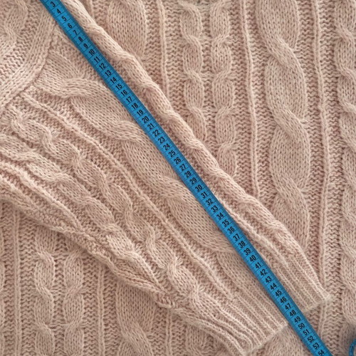 Stradivarius oversized pink pullover like new, size small