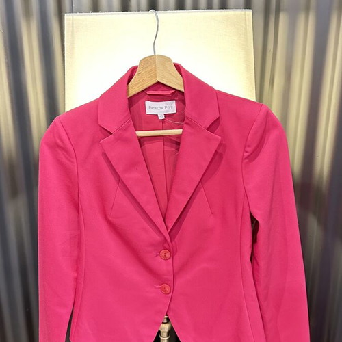 Patrizia Pepe Cropped Blazer like new, fuchsia pink, size IT 40