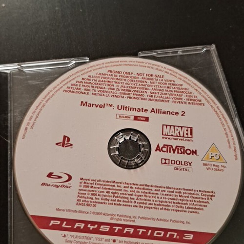 Marvel Ultimate Alliance 2 PS3 game used