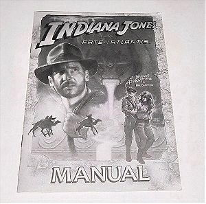 Manual - Indiana Jones & The Fate of Atlantis (1992, B&W)