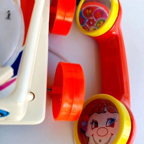 Happy Solpa Toy Phone from 1970s, new condition